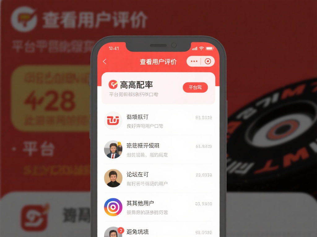查看用户评价：高赔率的平台往往伴随着良好